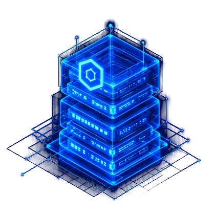 Изометрическая стойка серверов DEFCORE